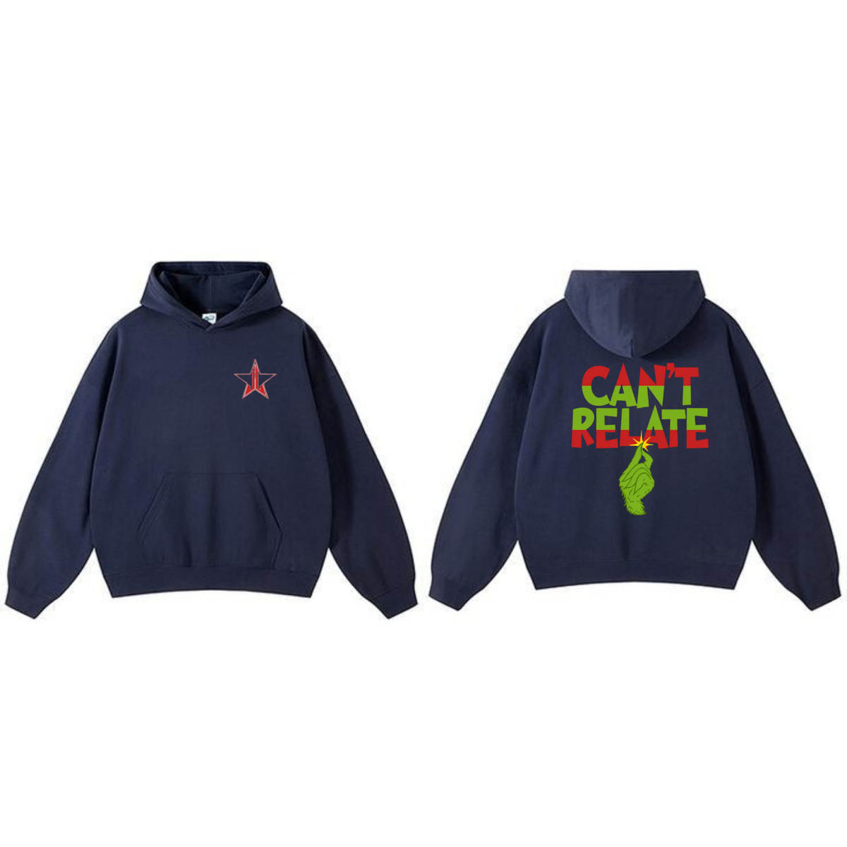 "Can't Relate" Holiday Hoodie