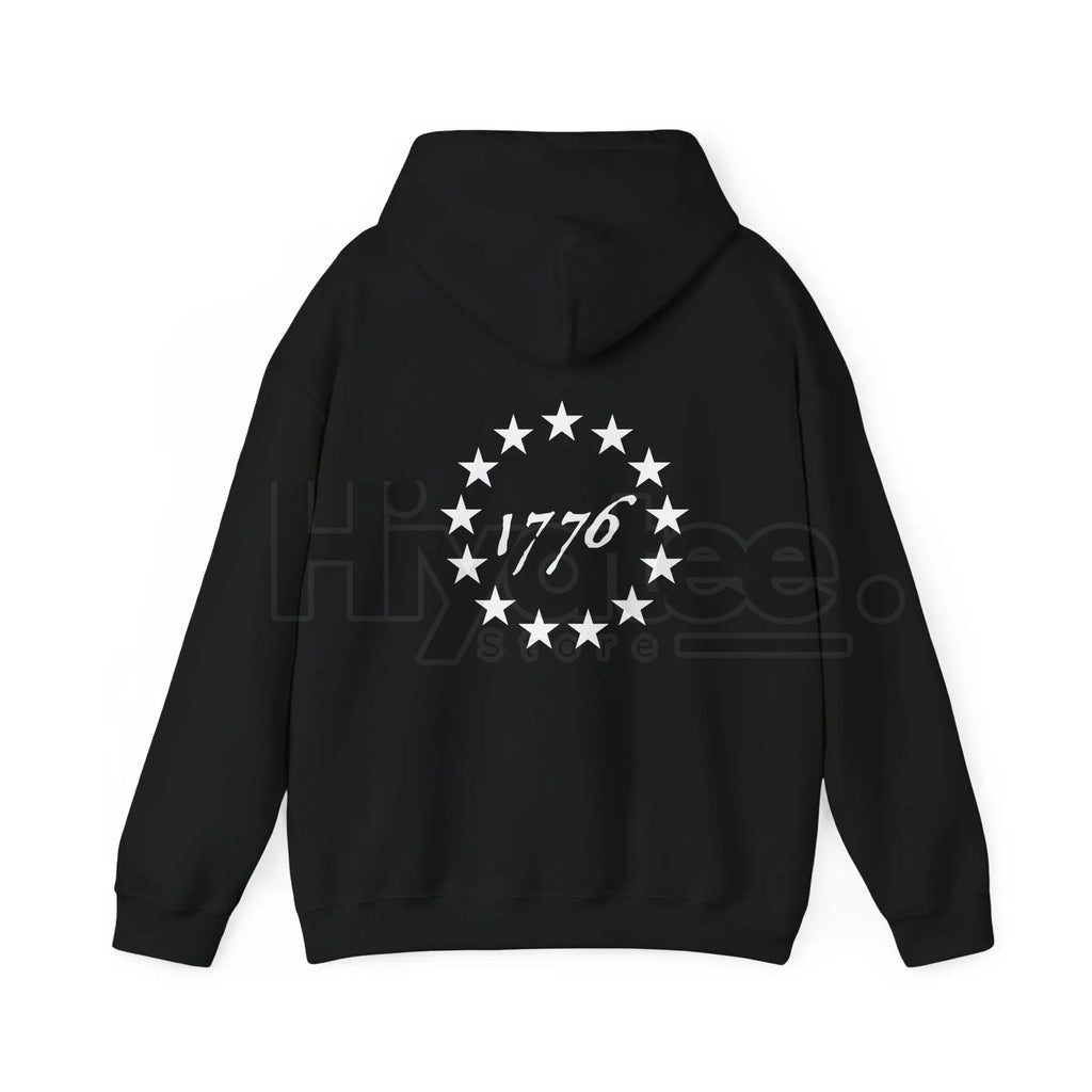 "0 Lib" Funny Christmas Hoodie – Conservative Dad Gift