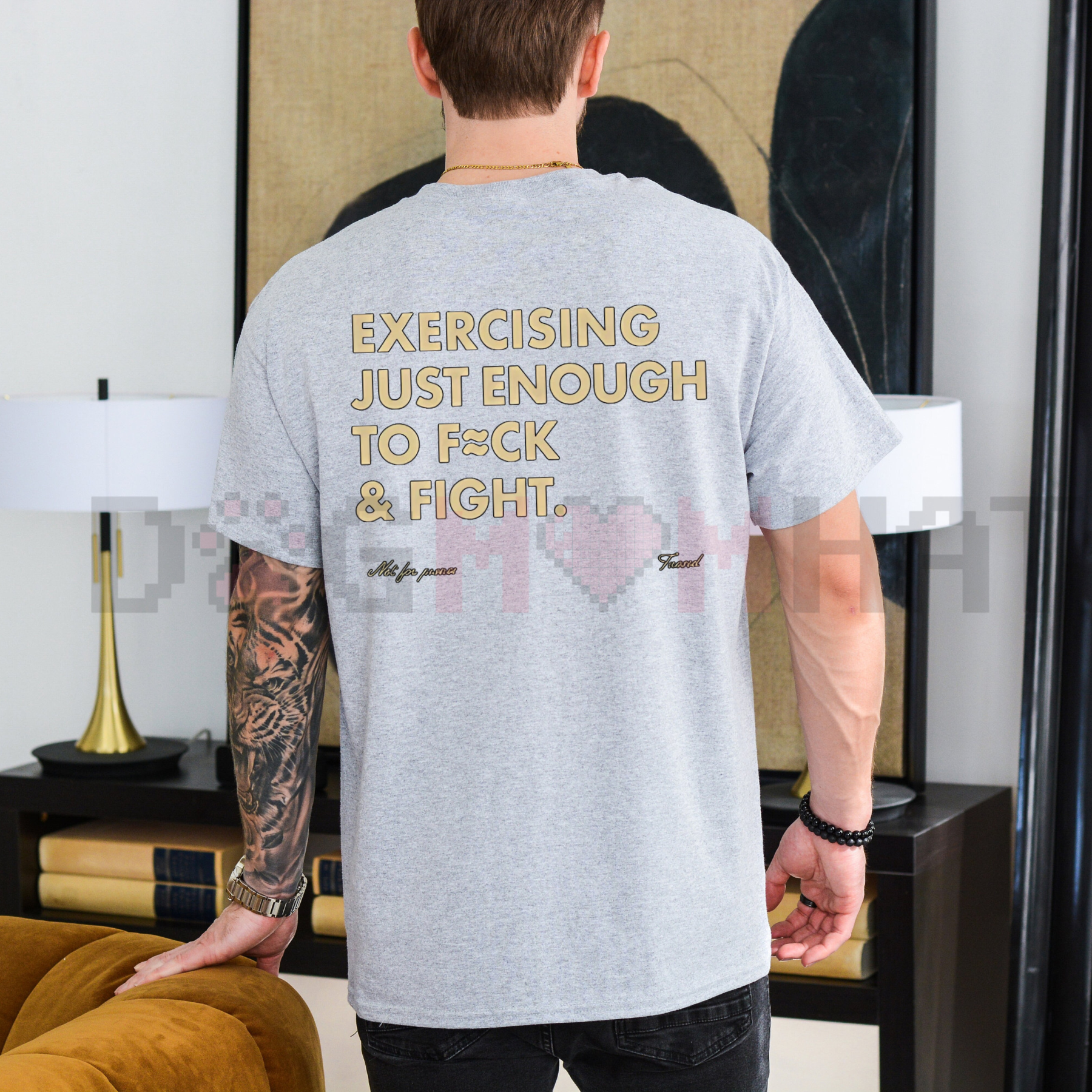 "Exercising Just Enough" T-Shirt