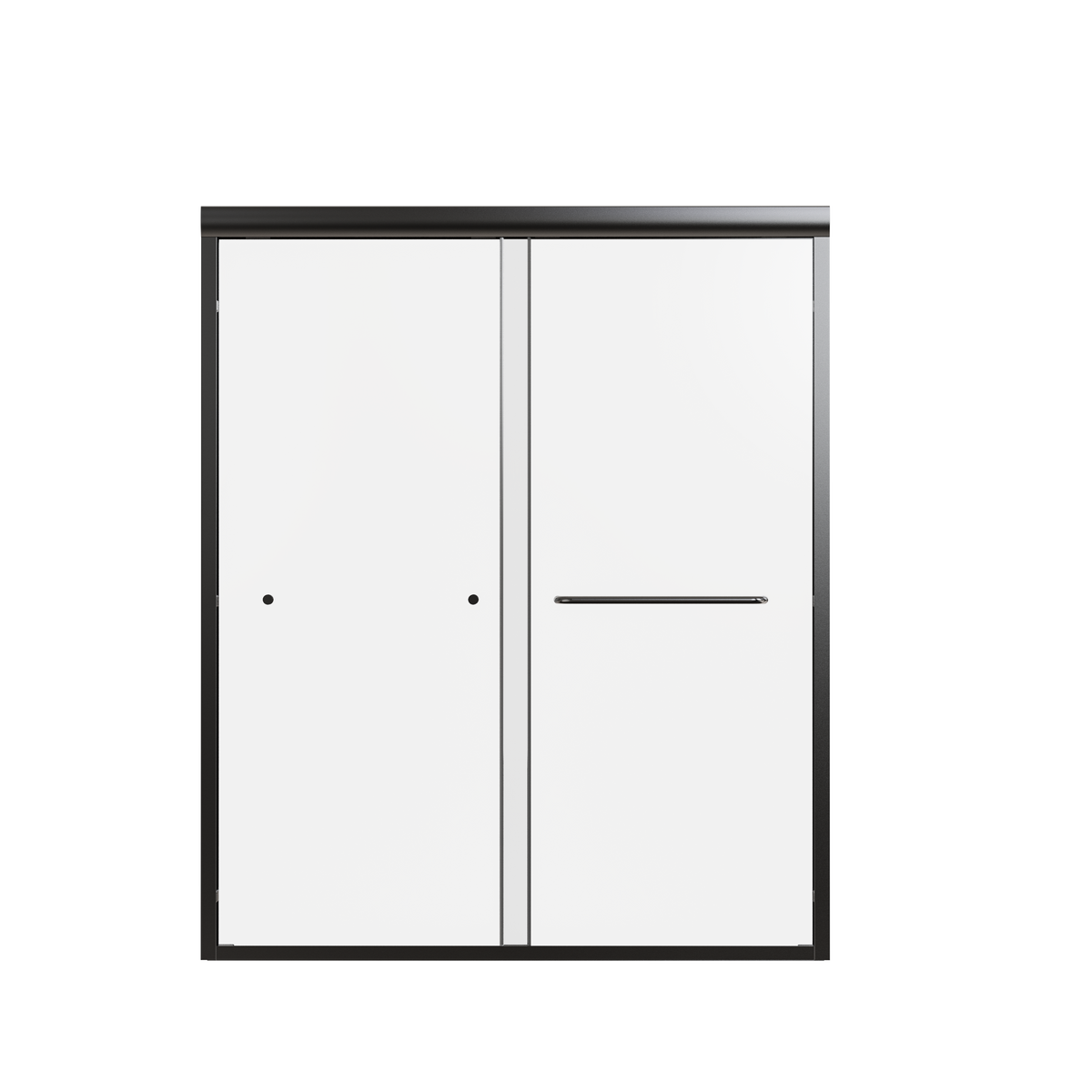 56"-60"W*72" H Semi-Frameless Double Sliding Shower Door