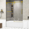 Frameless Single Sliding Shower Doors