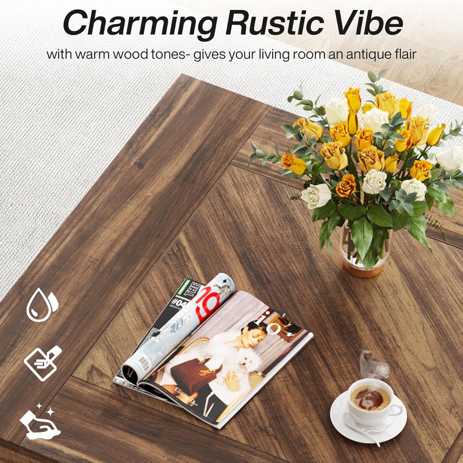 31.5” Square Coffee Table