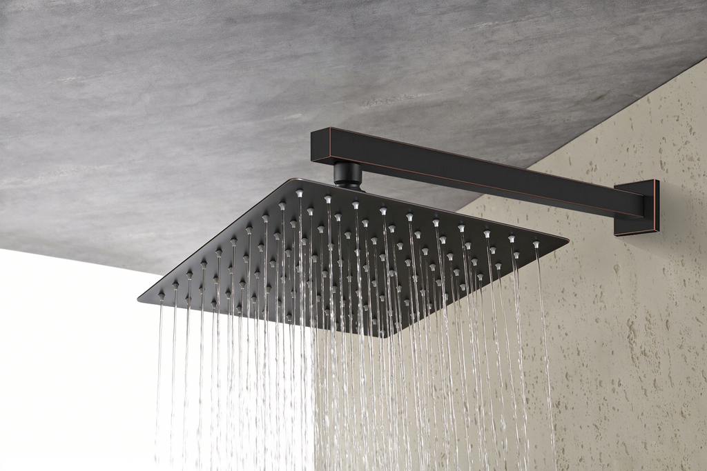 10 Inch Wall Mount Rainfall Square Shower Head