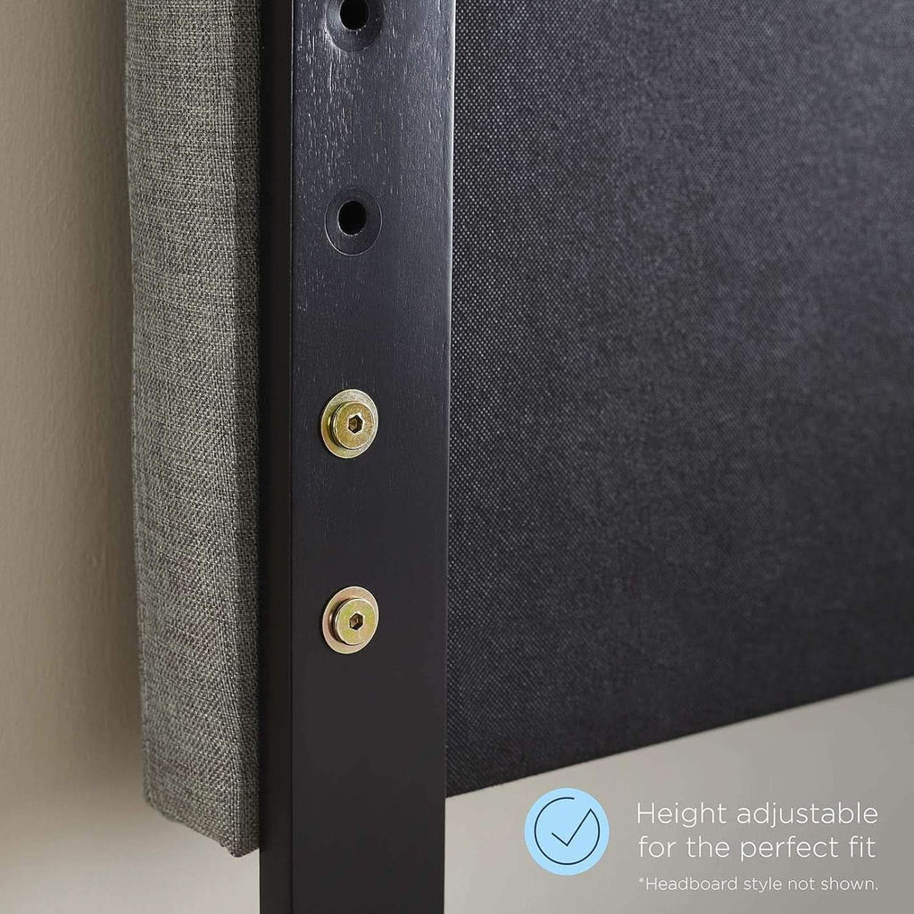 Mid-Century Walnut King Headboard With Contemporary Design