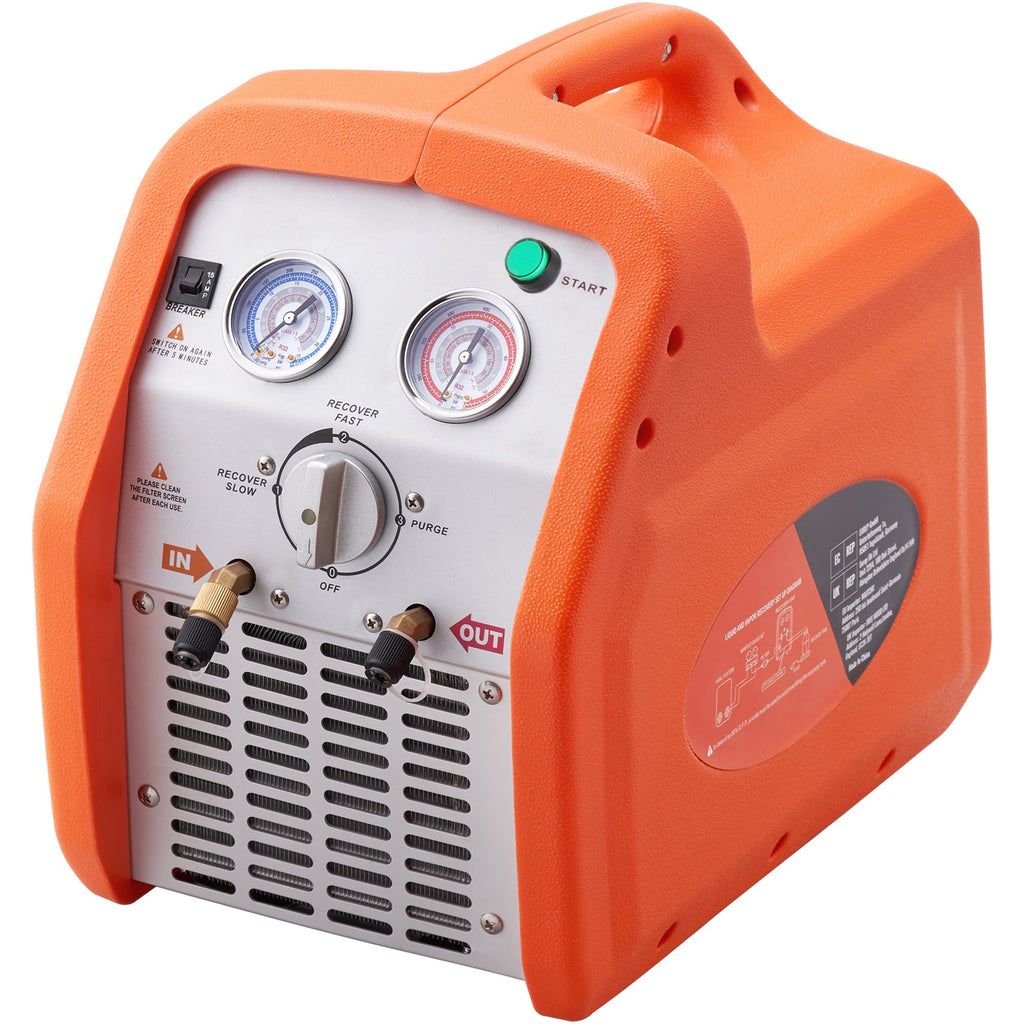 1 HP Refrigerant Recovery Machine