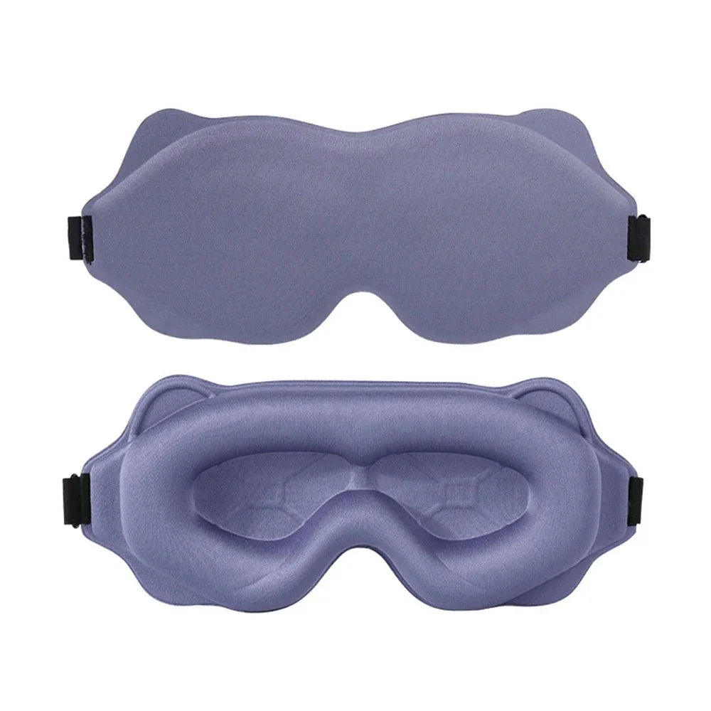 3D Sleeping Mask with Padded Light Blocking | Soft Ergonomic Eyeshade
