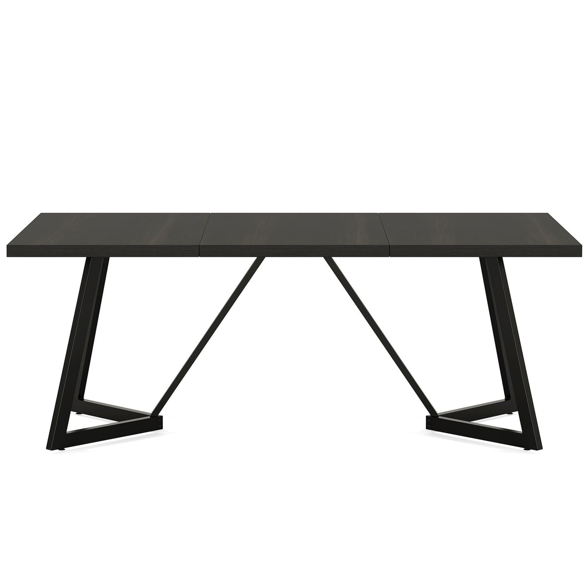 Rectangular Dining Table For 6 - 8 People - Black
