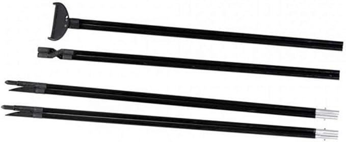 4 Stable Sticks® Essential 4 Points Bipod Shooting Sticks - Lightweight Aluminium, Extrem Stability for Hunting and Shooting, Foldable and transportable
