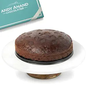 Andy Anand Sugar-Free Keto Triple Chocolate Truffle Cake, 9-Inch, 2 lb – Low-Carb, Gourmet Decadent Dessert, Diabetic-Friendly Birthday Gift