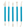 Ateco 4212 5-Piece Sculpting Tool Set – 10 Versatile Shapes for Precise Detailing