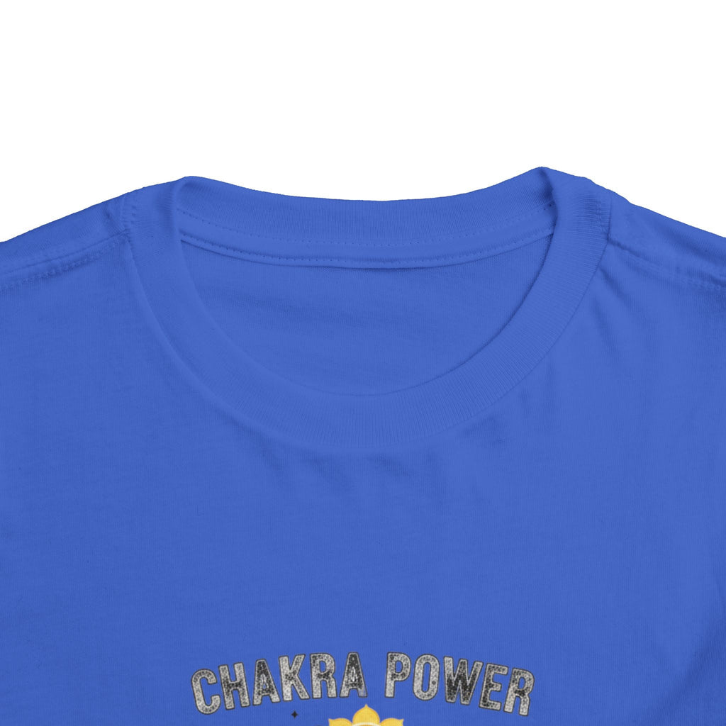 Chakra Power Toddler Tee — Colorful Kids Chakra Energy Shirt
