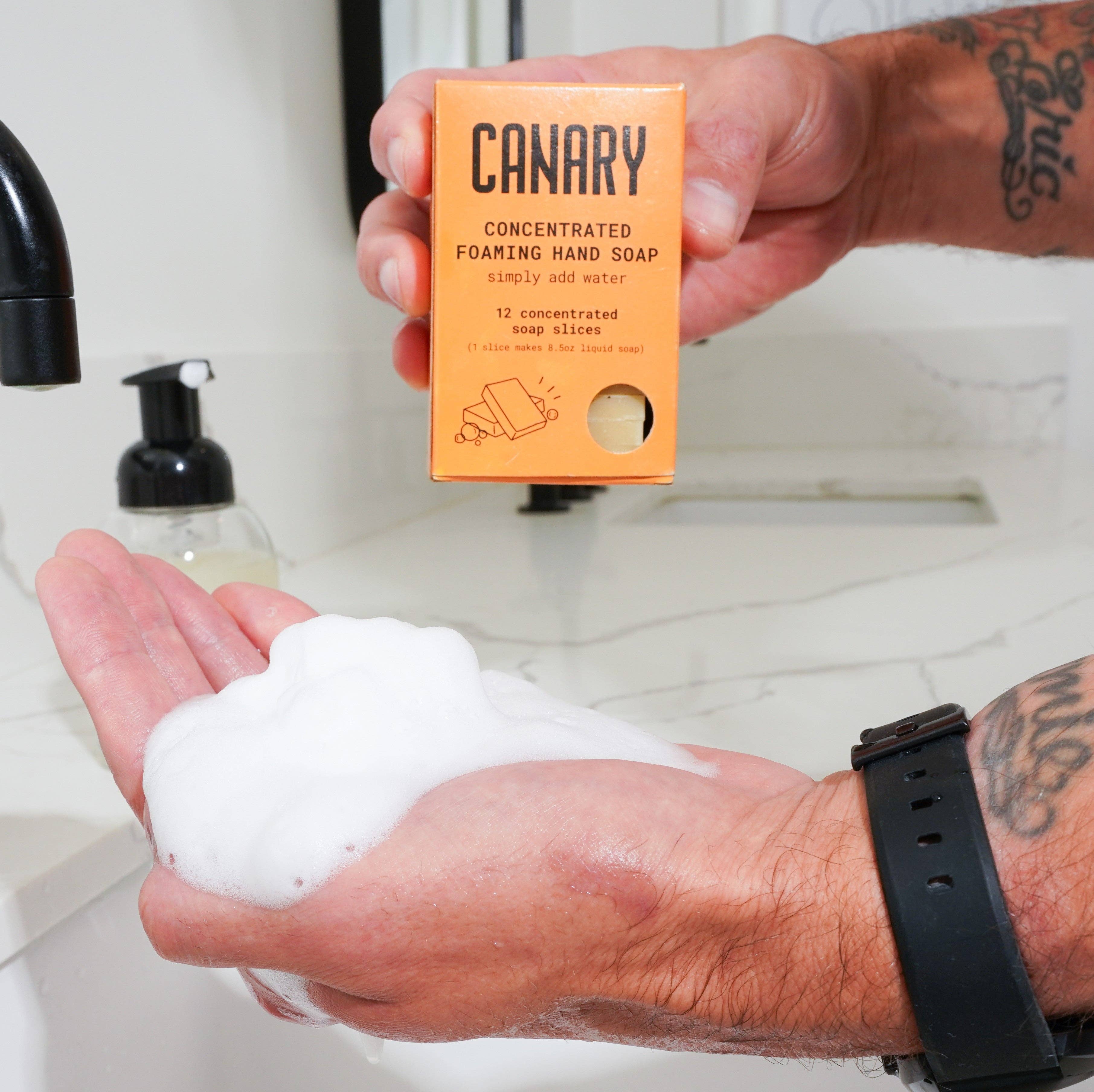 Canary Clean Products - Cedar Mint Concentrated Hand Soap Refill Bars