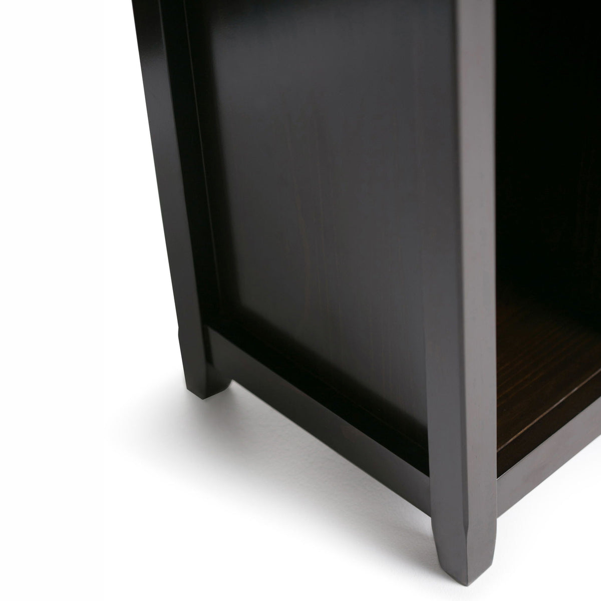 Multi Cube Bookcase and Storage Unit with Eight Storage Cubbies - Black, Gray, White, Dark Brown