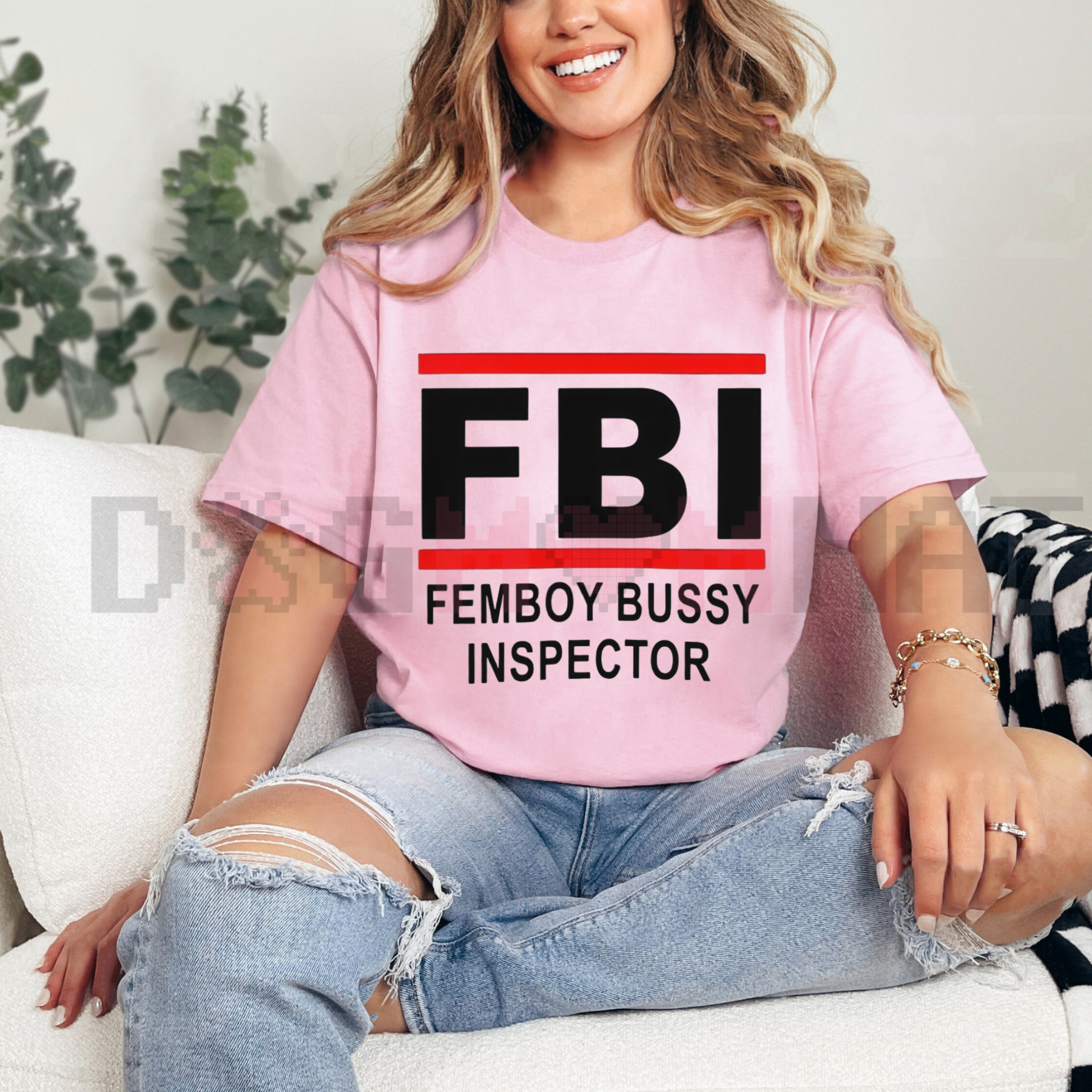 "FBI Femboy Bussy Inspector" T-Shirt