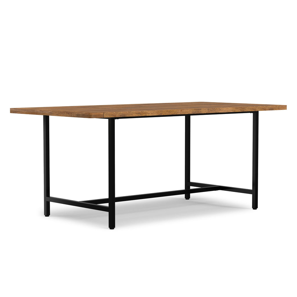 Campbell Dining Table in Burnt Wax