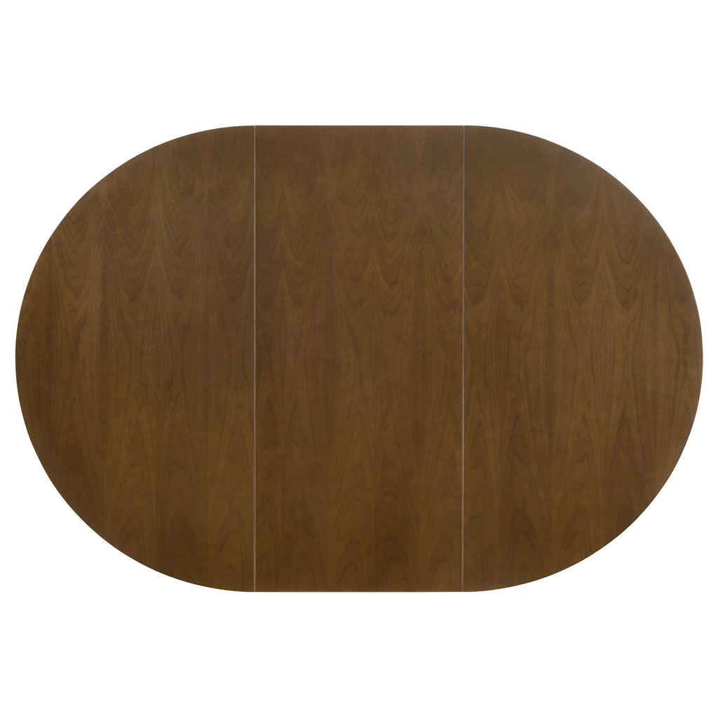 Thomson Dark Oval Dining Table