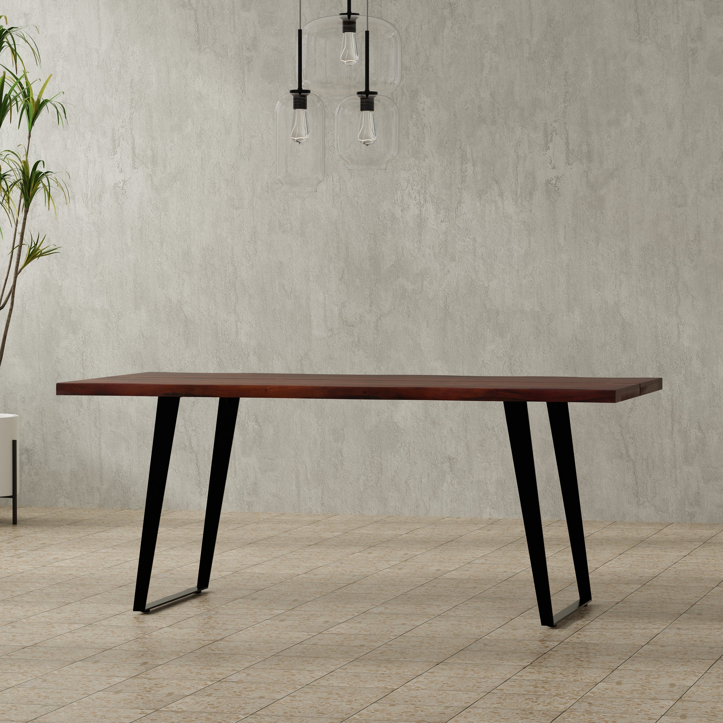 Delta Dining Table in Dark