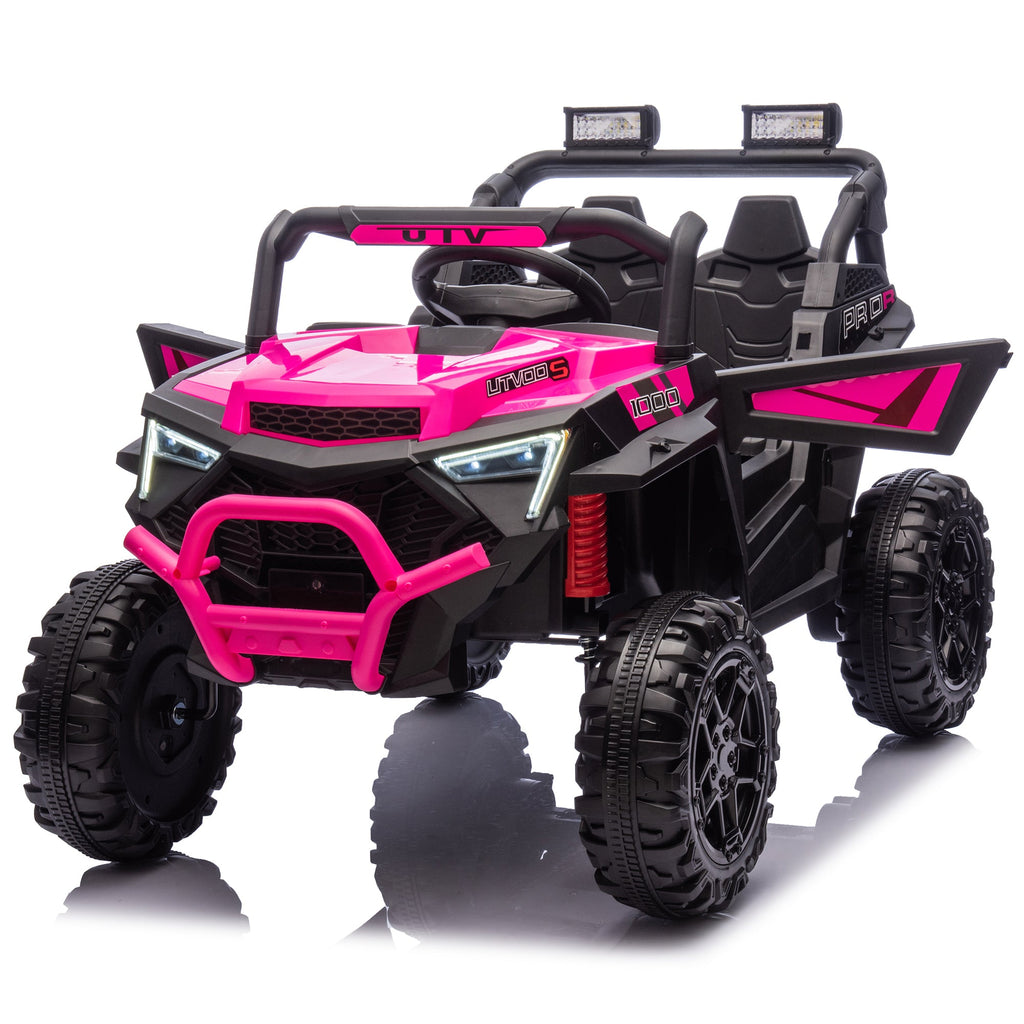24V 400W Kids Ride On Electric UTV with Parents Remote Control