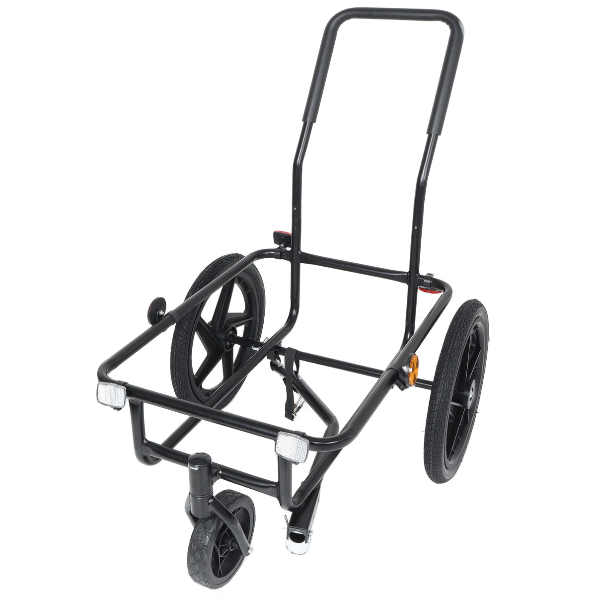 2-in-1 Bike Cargo Trailer Pushcart