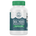 Organic Sea Moss, Bladderwrack & Burdock Root Capsules — 60 Vegetable Capsules