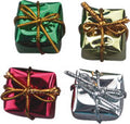 1" Wrapped Solid Foil Presents - 48 count