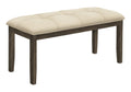 44" Rectangular Upholstered Bench