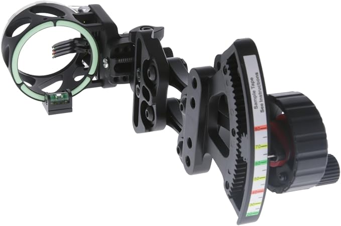 TRUGLO Range Rover М4 4-Pin Highly-Visible Micro-Adjustable Archery Hunting Bow Sight