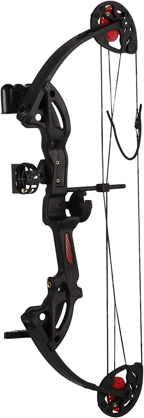 Compound Bow Archery for Youth and Beginner, Right Handed,19”-28” Draw Length,15-29 Lbs Draw Weight, 260 fps