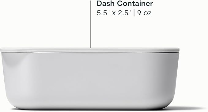 Caraway 2pc Dash Inserts - Dash Ramekins w/Lid - Easy to Store, Non Toxic - Perfect for Sauces, Garnish, & Small Snack or Sides