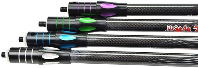 10 Inch 12 Inch 15 Inch Archery Bow Stabilizer Balance Bar Rod Side Rod Carbon Fiber Stabilizer Dampen Weight for Compound Bow Recurve Bow Accessory