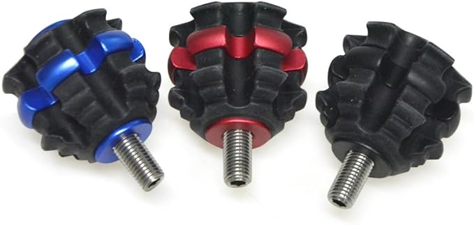 ZSHJGJR Archery Stackable Bow Stabilizer Ball Reduce Shock Absorber Balance Bar Vibration Damper Silencer for Recurve Compound Bow Hunting Shooting