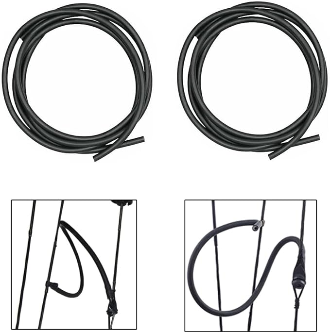 13 FT Peep Sight Tubing Archery Peep Sight Replacement Tube for Compound Bow Hunting Targeting Archery Accessories