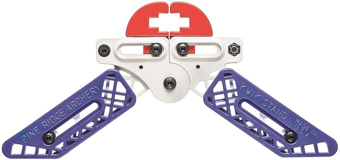 Pine Ridge Archery Kwik Stand Bow Support, Fit on Most Bow Limbs, Perfect for Ground or Box Blind Hunting