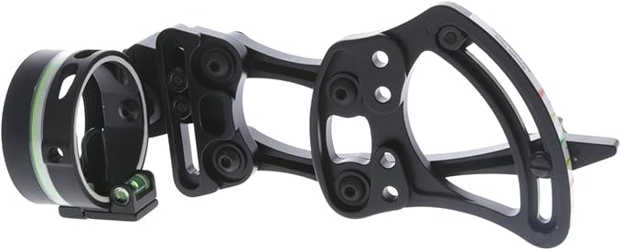 TRUGLO Range Rover Single-Pin .019" Dia Right-Handed Archery Hunting Moving Black Bow Sight with Standard Adjustment - Light Not Included