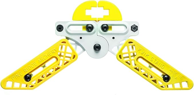 Pine Ridge Archery Kwik Stand Bow Support, Fit on Most Bow Limbs, Perfect for Ground or Box Blind Hunting
