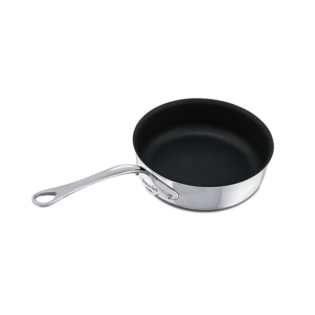 Mauviel 1830 M'COOK 5-Ply Nonstick Saute Pan With Cast Stainless Steel Handle