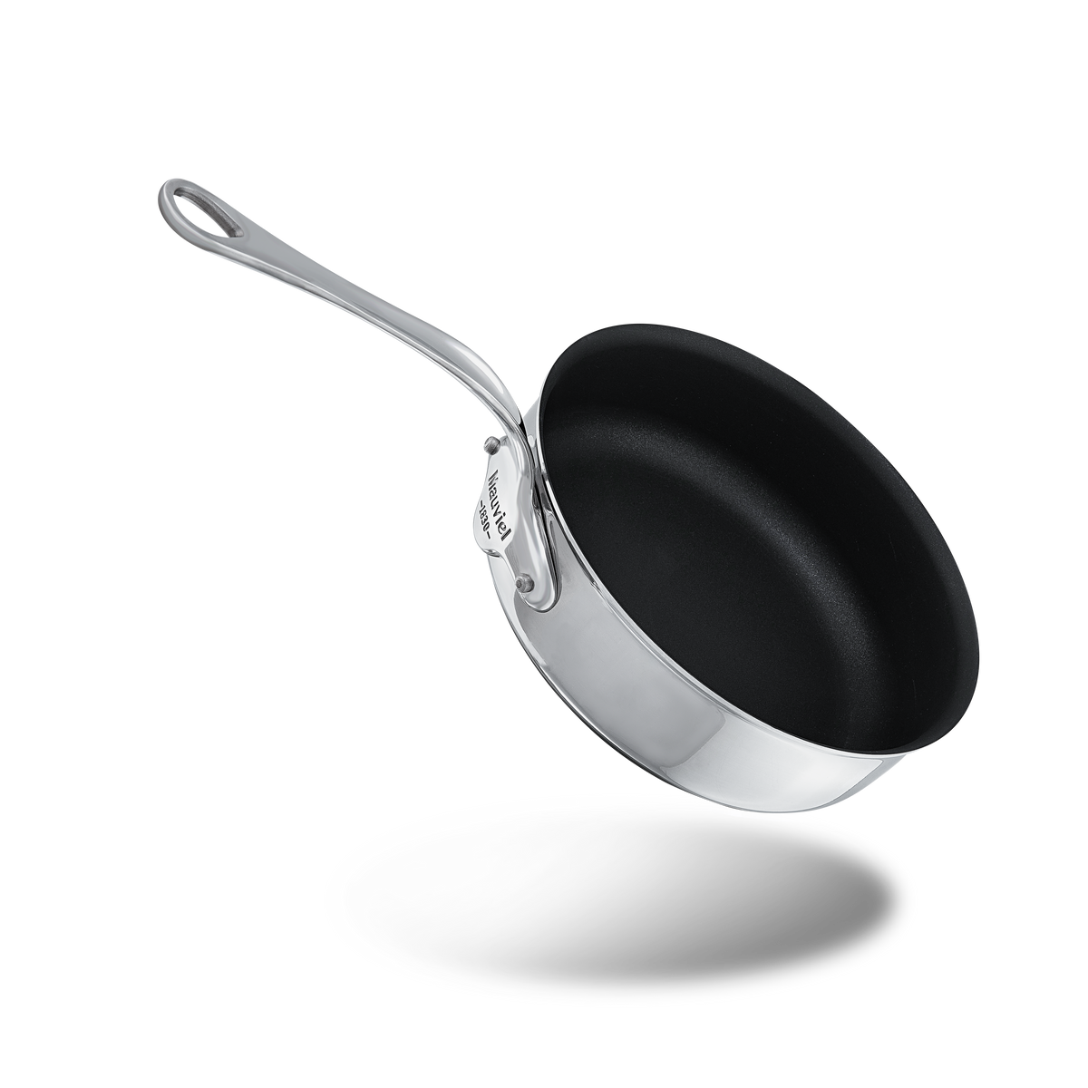 Mauviel 1830 M'COOK 5-Ply Nonstick Saute Pan With Cast Stainless Steel Handle