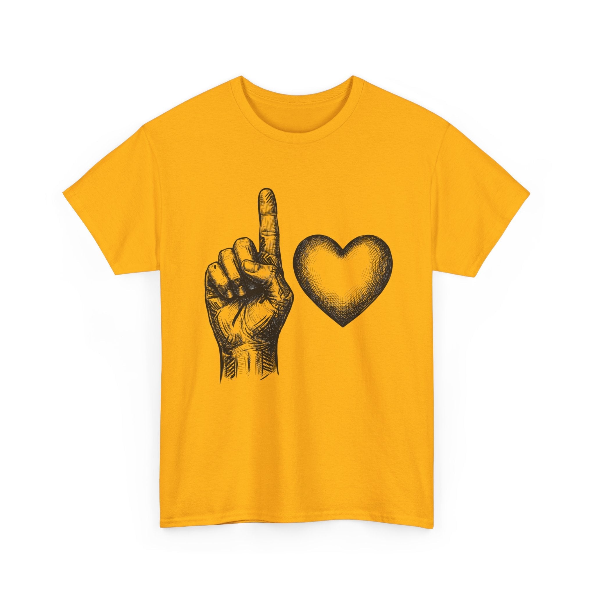 "1 love" Graphic T-Shirt