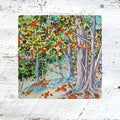 Coaster/ Trivet/ Magnet: A Summer's Wave Goodbye.