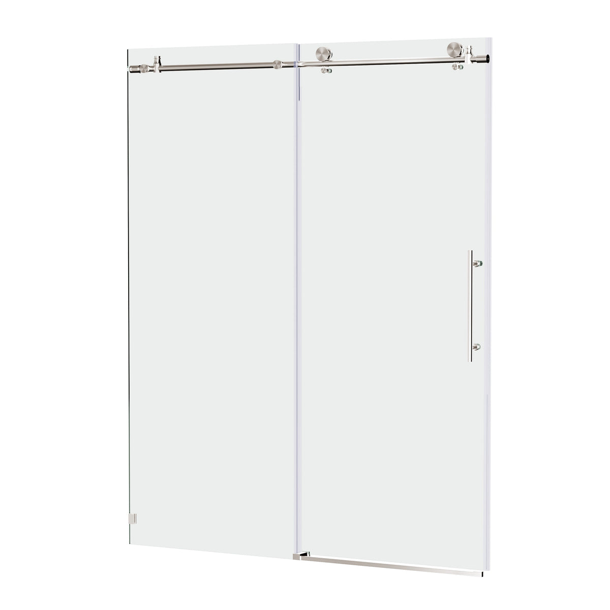 56-60"W x 76"H Frameless Sliding Shower Door