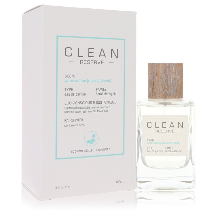 Clean Reserve Warm Cotton Eau de Parfum Spray 3.4 oz for Women