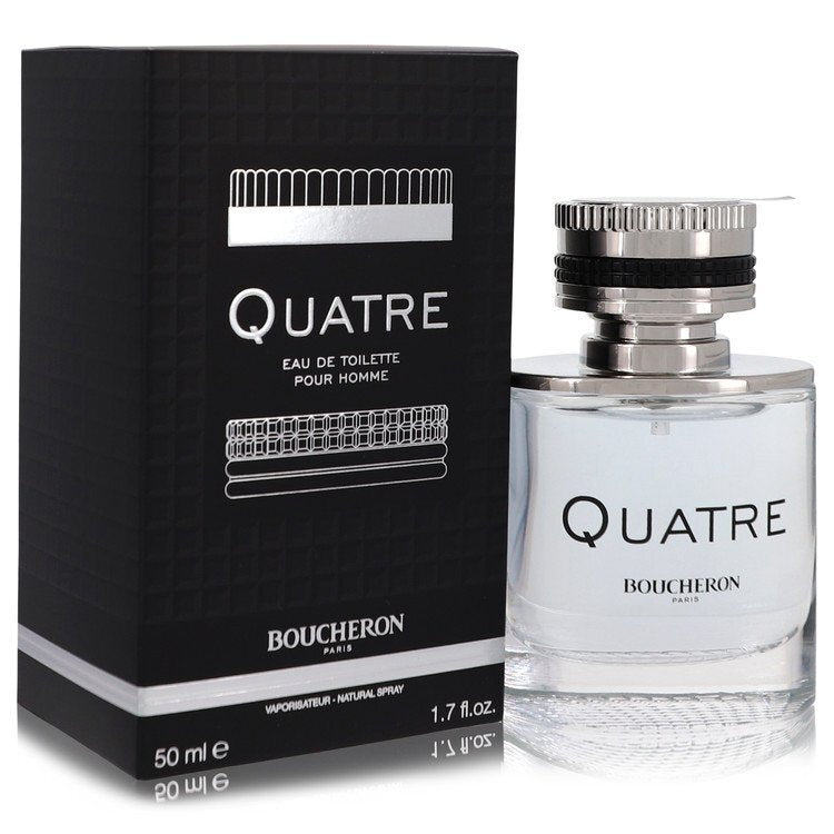 Boucheron Quatre Eau de Toilette Spray 1.7 oz for Men