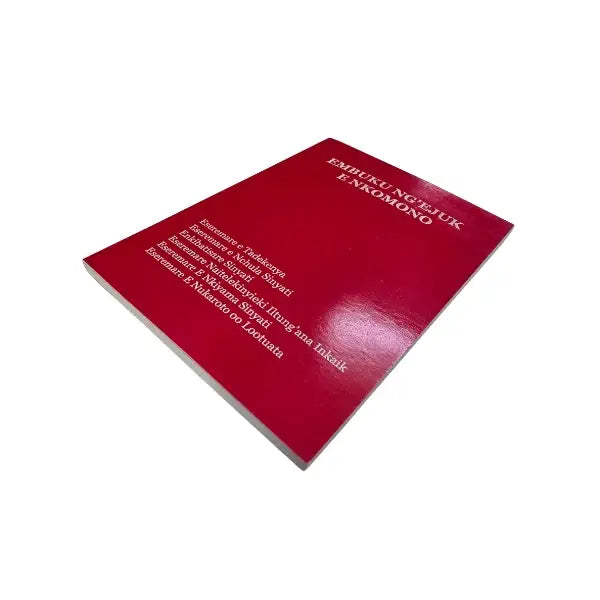 Embuku Ng'ejuk ENkomono - Masaai Prayer Book - World Safari Shops