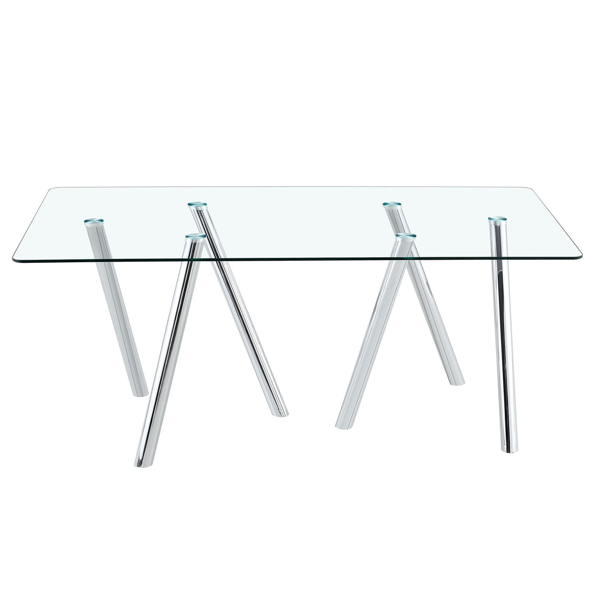 Dining Table With Transparent Surface