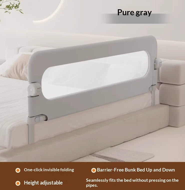 Adjustable Baby Bed Rail Safety Guard Foldable Bedside Barrier