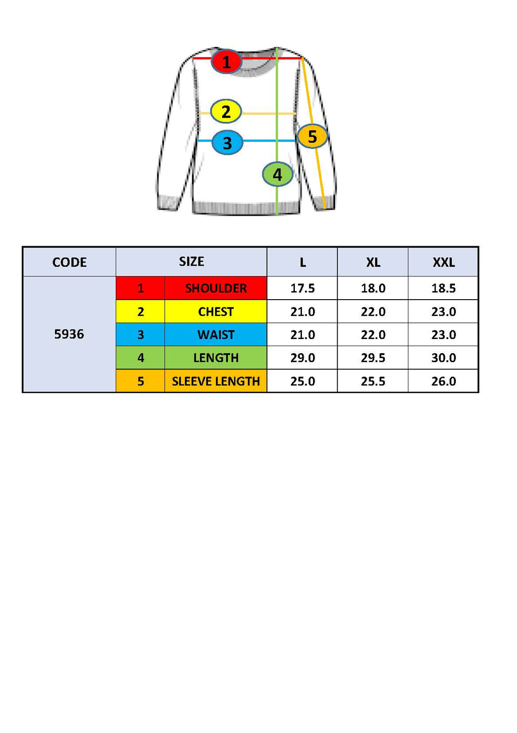 The Caravan Crewneck (Clear Sky)