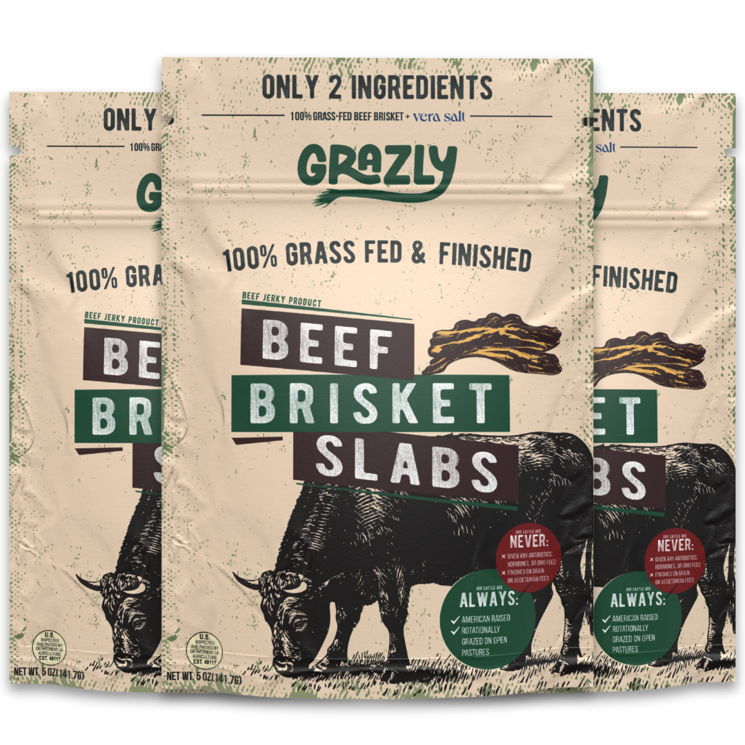 Beef Brisket Slabs - 100% Grass-Fed & Finished - World Safari Shops