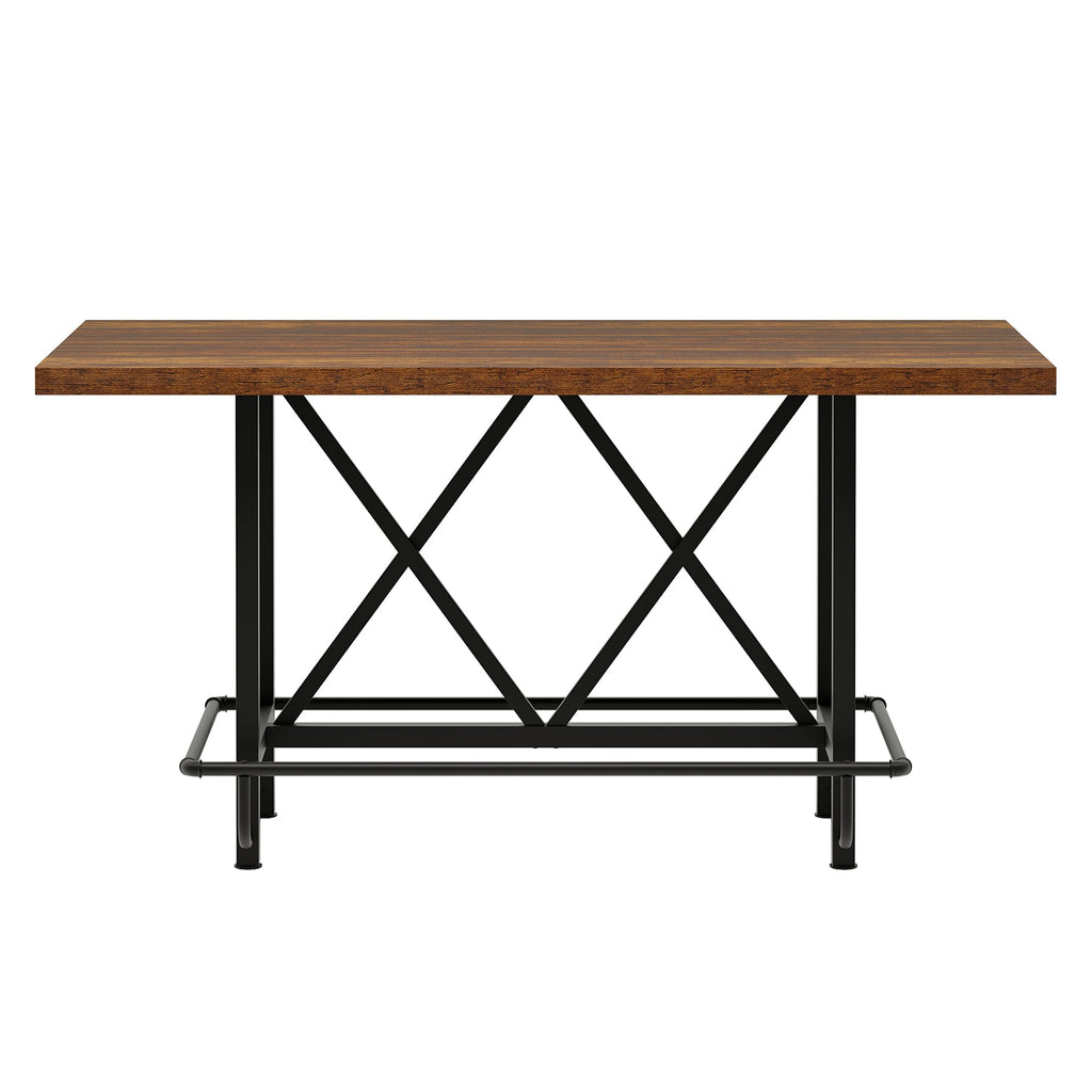 63" Counter Height Dining Table for 6