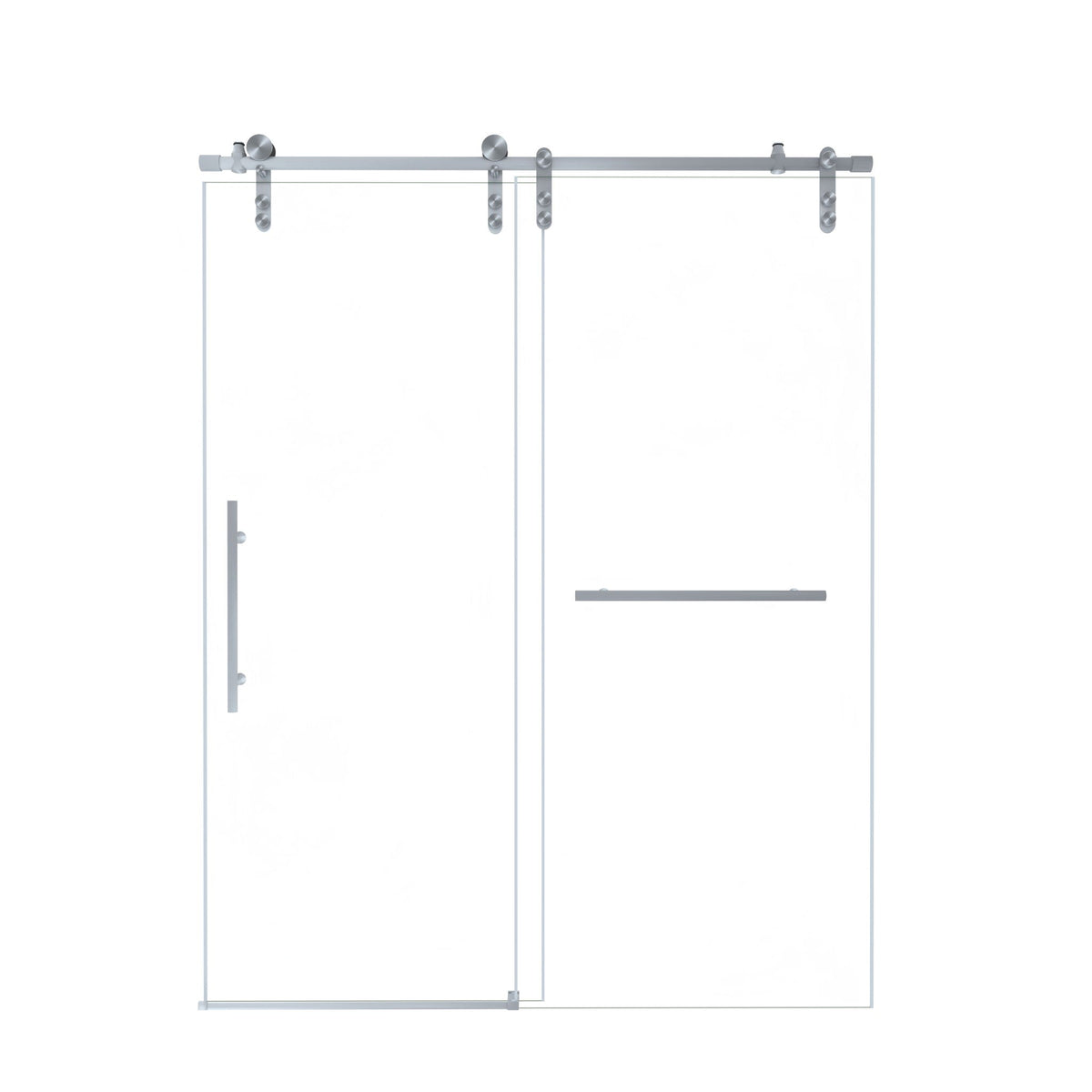 Frameless Sliding Bathtub Door With Frame