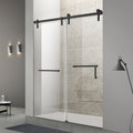 Frameless Single Sliding Shower Door - 60" x 76"